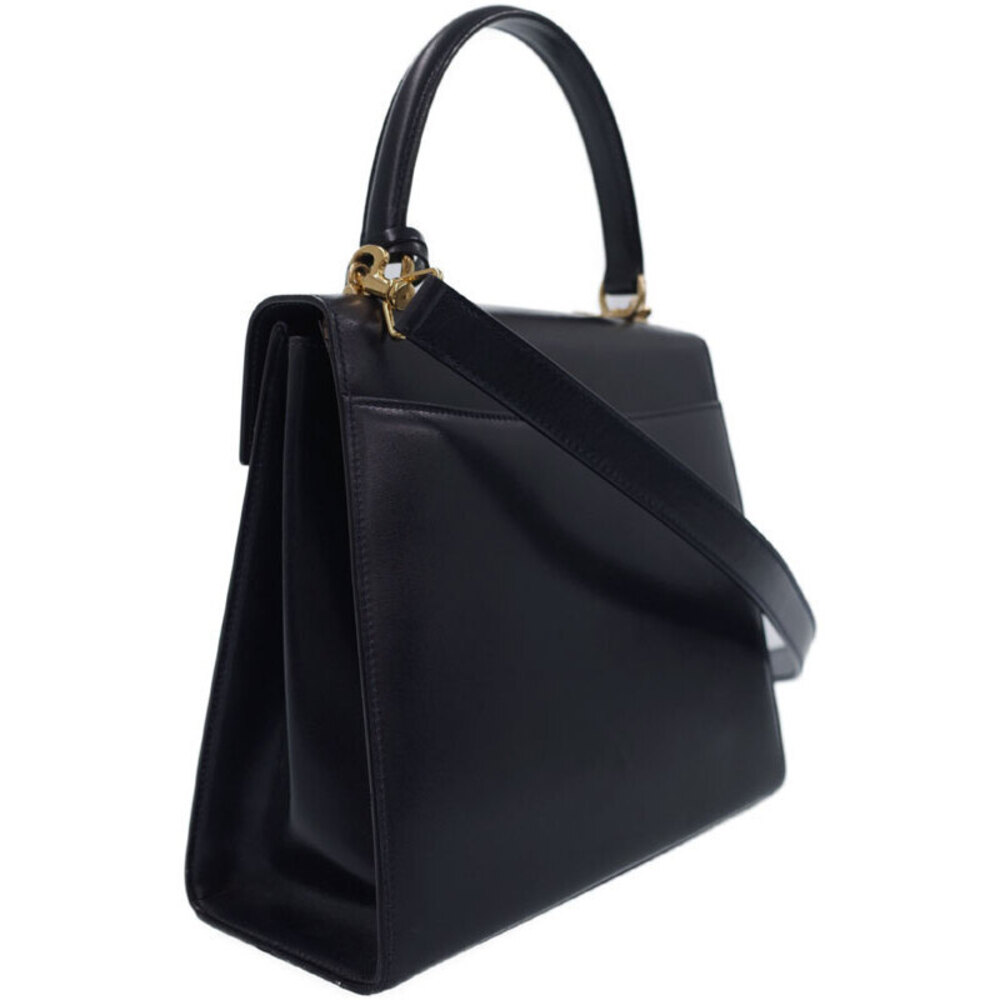 Gucci Black Ladylock 2way Handbag